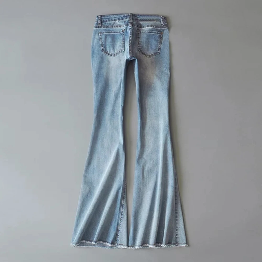 Женские длинные джинсовые брюки осенние свободные ноги длинные широкие брюки подходят для отдыха джинсовые джинсы Mujer женские джинсы