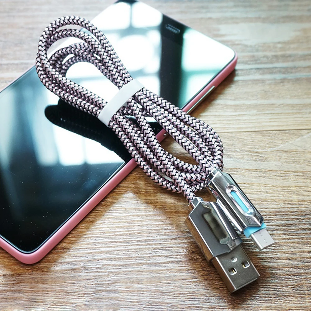 Быстрый УФ-кабель для зарядки и передачи данных Micro USB