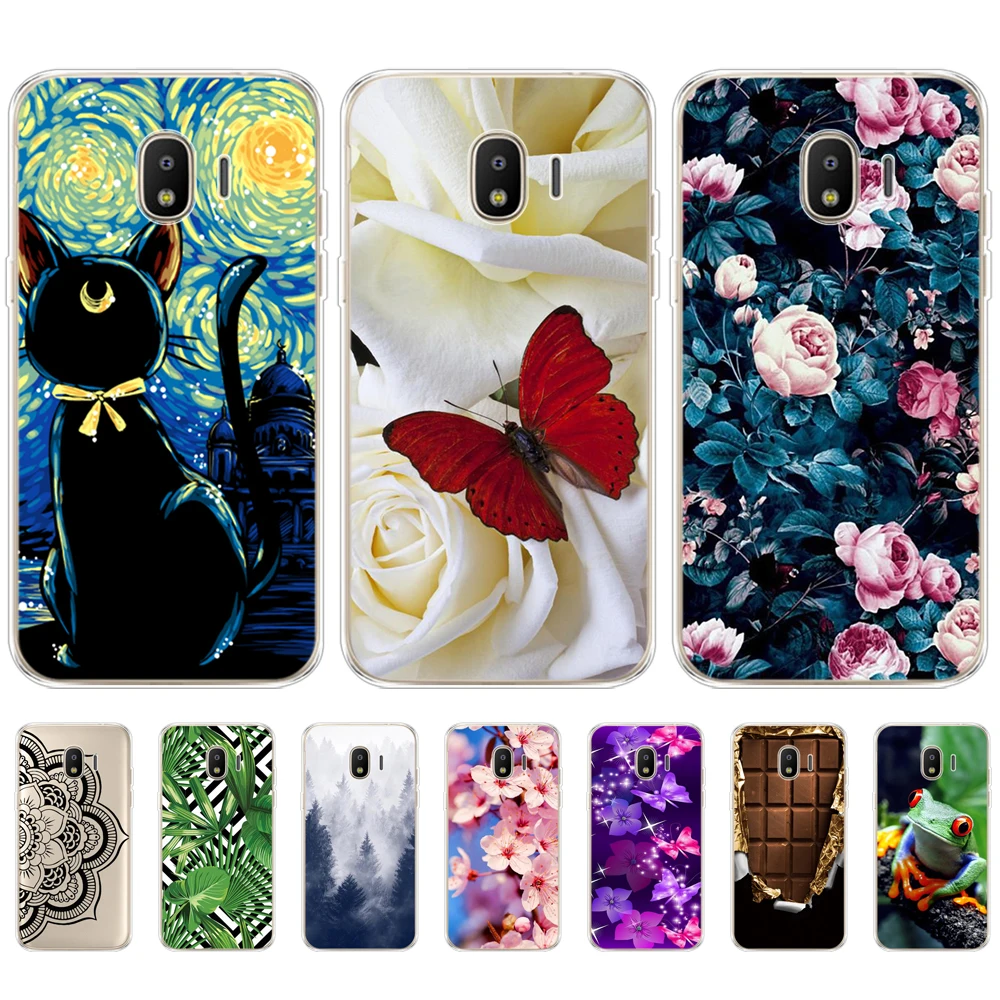 TPU Phone Cases for samsung J2 2018 pro case Slicone Fashion back cover