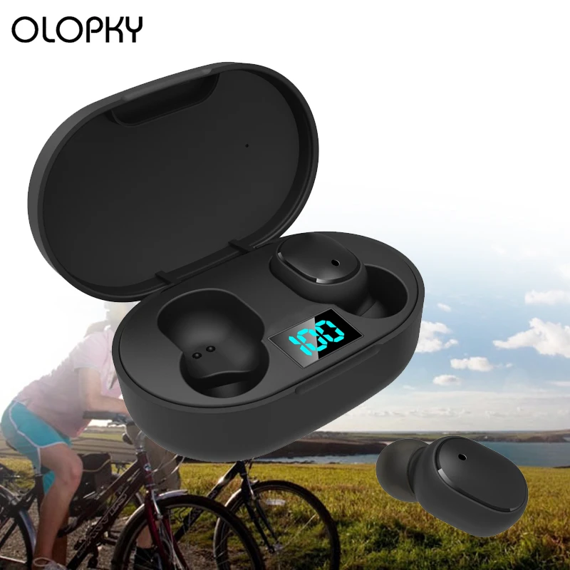

TWS Wireless Bluetooth 5.0 Sports Earphones 6D Stereo Headsets IPX5 Waterproof Headphones With Case Microphone for Mobile Phones