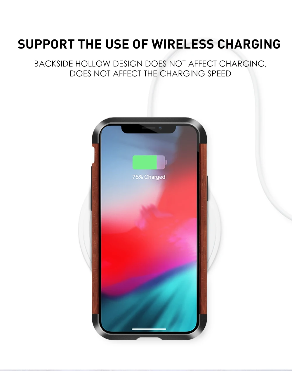 Настоящий Деревянный чехол для телефона для iPhone 11 Pro 11 Pro Max Роскошный Жесткий металлический чехол алюминиевый защитный бампер для iPhone XS XR
