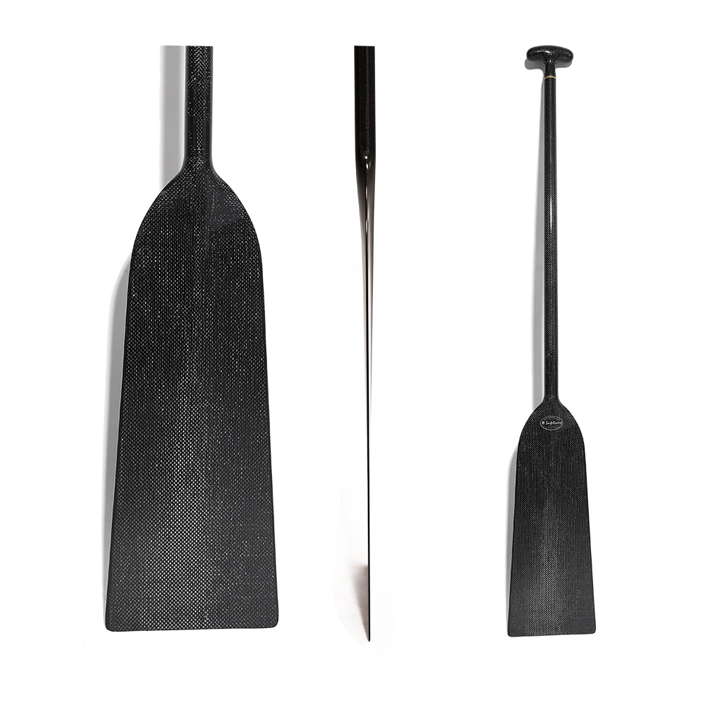 

IDBF approved SDB-01 Small Dihedral full carbon clamp adjustable dragon boat paddle with paddle bag