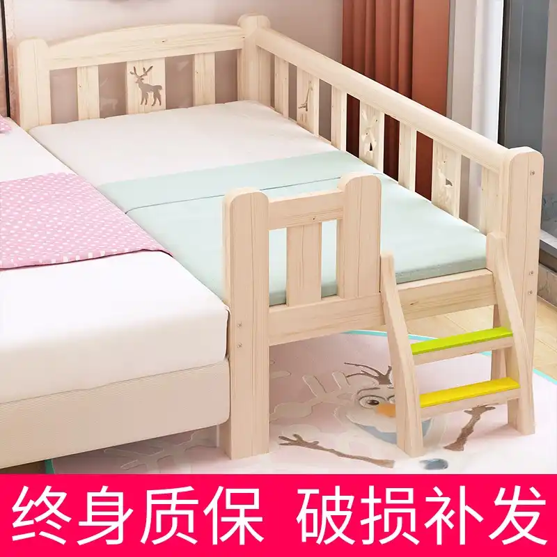 Massivholz Kinder Bett Junge Einzigen Bett Madchen Prinzessin Bett Bett Kleine Bett Leitplanke Baby Volle Feste Holz Aliexpress