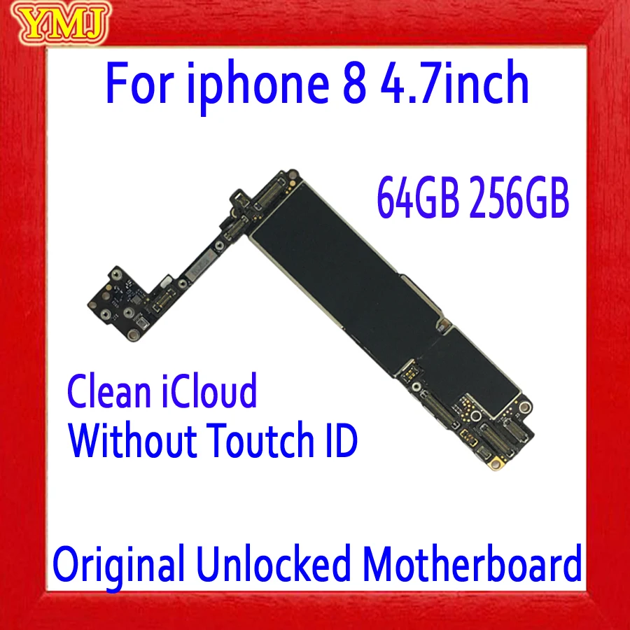 64 ГБ 256 бесплатный iCloud для материнской платы iphone 8/8 Plus с/без Touch ID 100% Оригинальный