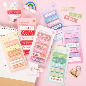 

20set/lot Memo Pads Sticky Notes Text markup series Paper diary Scrapbooking Stickers Office School stationery Notepad