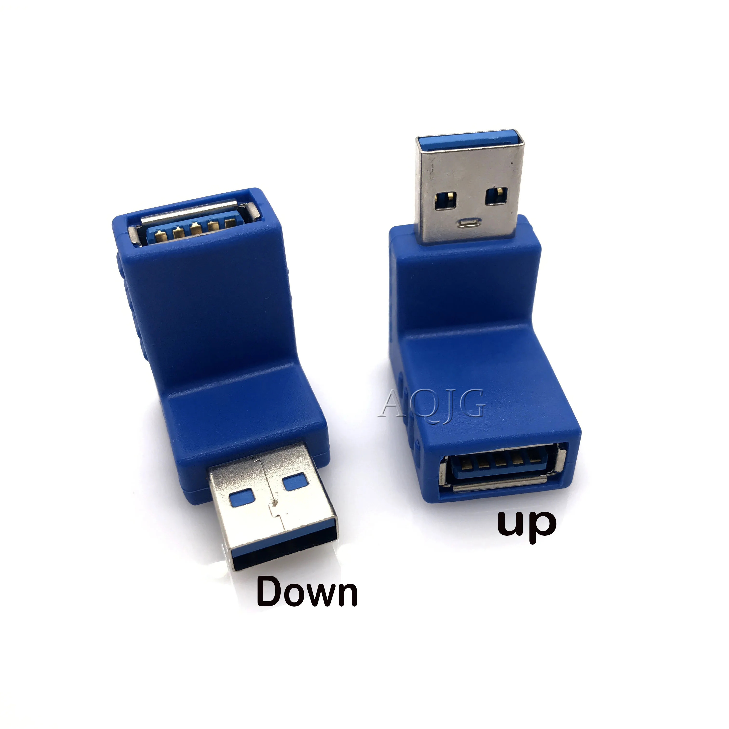 Разъем Usb 3 0 правый + левый угол 90 градусов конвертер USB тип A штекер гнездо адаптер