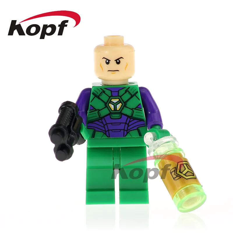 Bricks Building Blocks Series Model Figures Super Heroes Reverse Flash Firestorm Lobo Batman Lex Luther Single 3