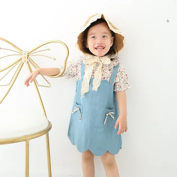 

Toddler Dresses Little Girls Dresses Casual Sleeveless Buffalo Plaid Girl Girls Party Dress Summer Baby Clothing