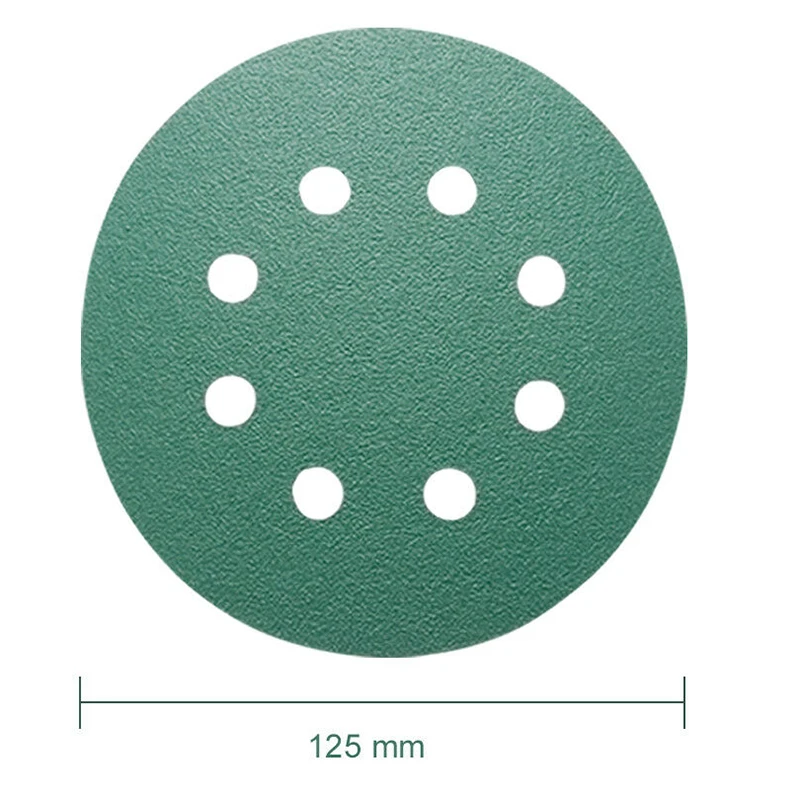 Green Sanding papers 30pcs Disc.Flocking.Dry Wet 2500 grit Woodworking