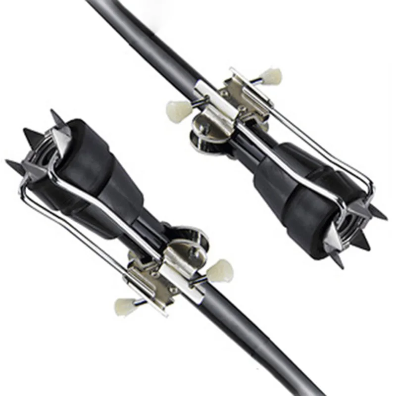 

Crampons Stainless Steel Snowfield Outdoor Climbing Pole Ice Claw Anti-skid High Strength Claws Travel Mountaineering crampon