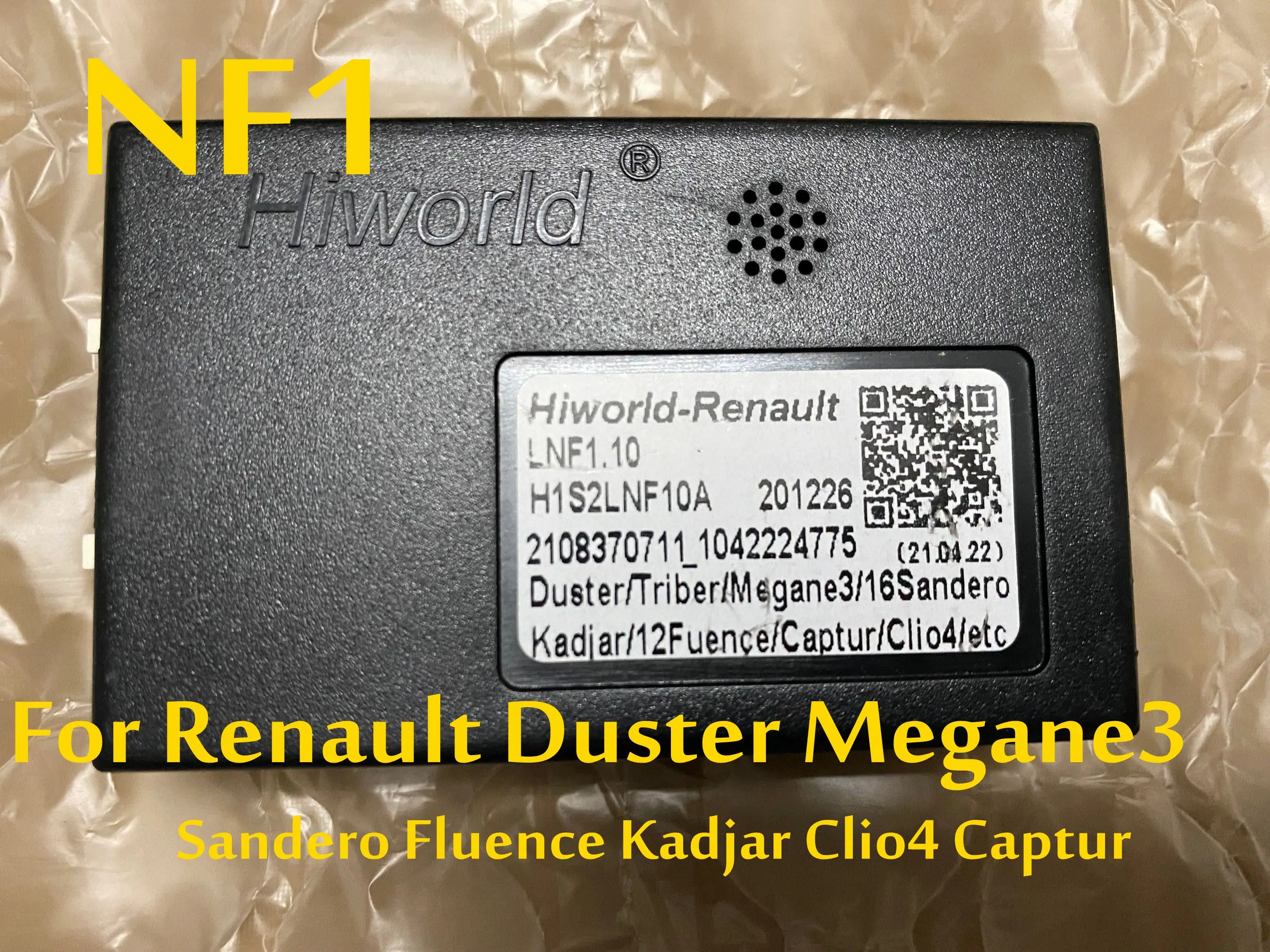 Hiworld LNF1.1 Canbus Box Decoder Adapter For Renault Duster Megane3 Sandero Fluence Kadjar Clio4 Captur Stereo Android Radio