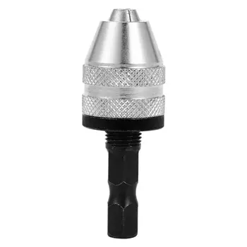 

Keyless 0.5-3mm jaw Bit drill holder Drill 1/4 inch Hex Shank Screwdriver Adapter Kit controller electric tools