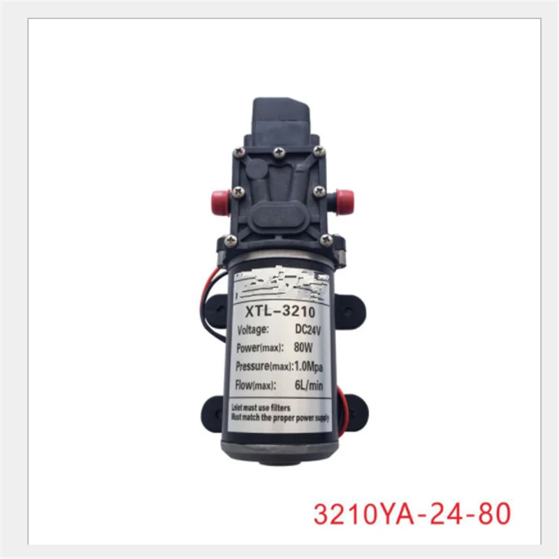 Hot Selling High Quality Fast Delivery DC12V DC24V 80W 6L/Min 1Mpa Water High Pressure Diaphragm Self Priming Pump