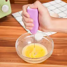 Розовый ручной кухонный взбиватель для яиц Мини из нержавеющей стали Миксер для яиц и кофе