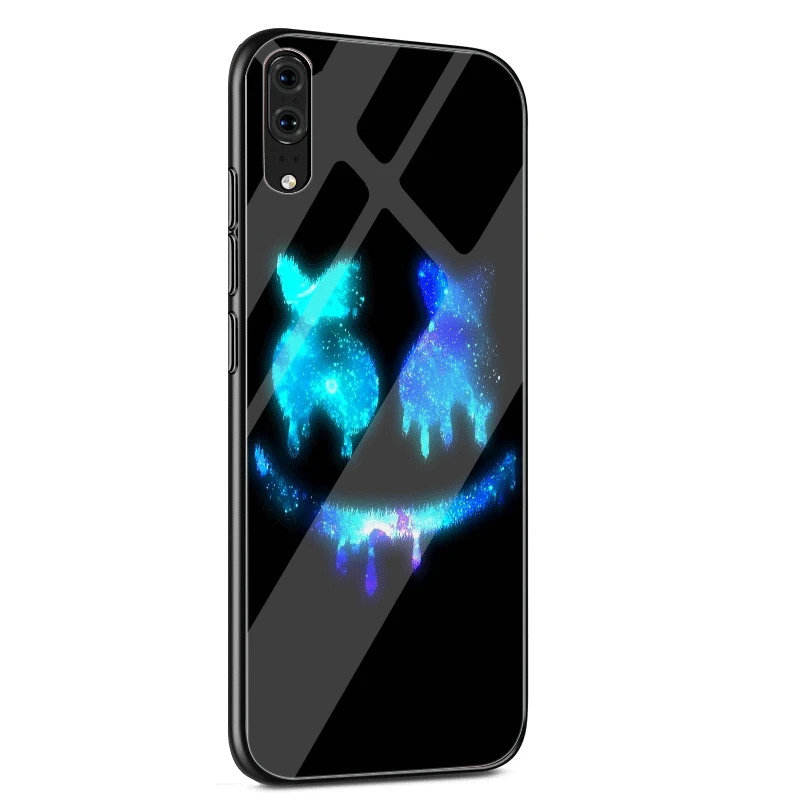 Чехол для huawei P30 P20 P Smart P10 Y6 7A Y9 Honor 8X9 10 mate 20 Pro Lite fashion Smile face marshmello Cute - Цвет: G2