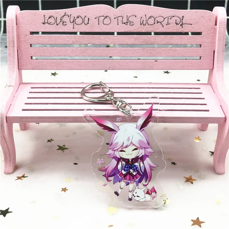 Honkai Impact 3 брелок акриловый Милый Забавный аниме брелок для ключей женские детские брелоки для мужчин и девочек Llavero брелок ювелирные изделия Portachiavi