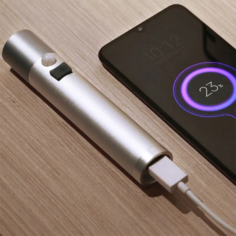 Xiaomi NexTool Многофункциональный индукционный светильник-вспышка, аварийный светильник, походный настенный светильник, Настольный светильник с датчиком, аварийный внешний аккумулятор