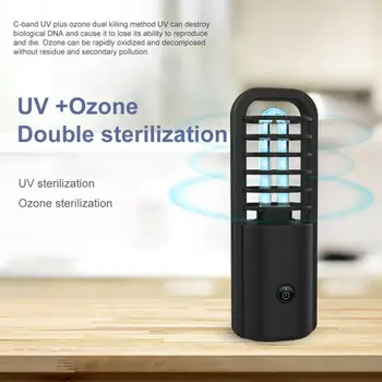 

Ozone sterilization lamp household travel disinfection USB UV sterilizer lights up to keep the air fresh and healthy