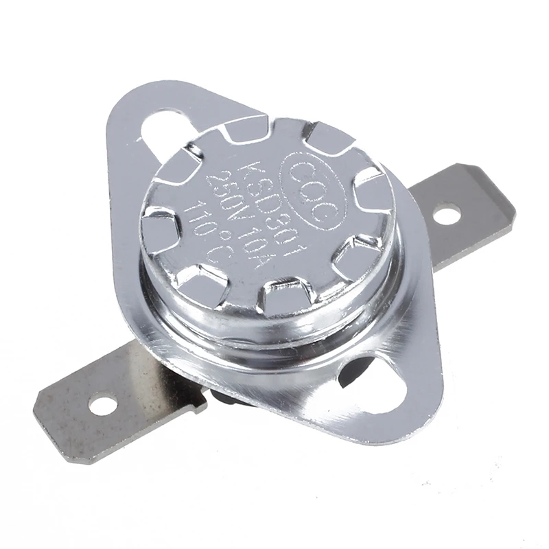 KSD301 N.C. 2pcs Temperature Controlled Switch Thermostat 80°C Celsius Degree