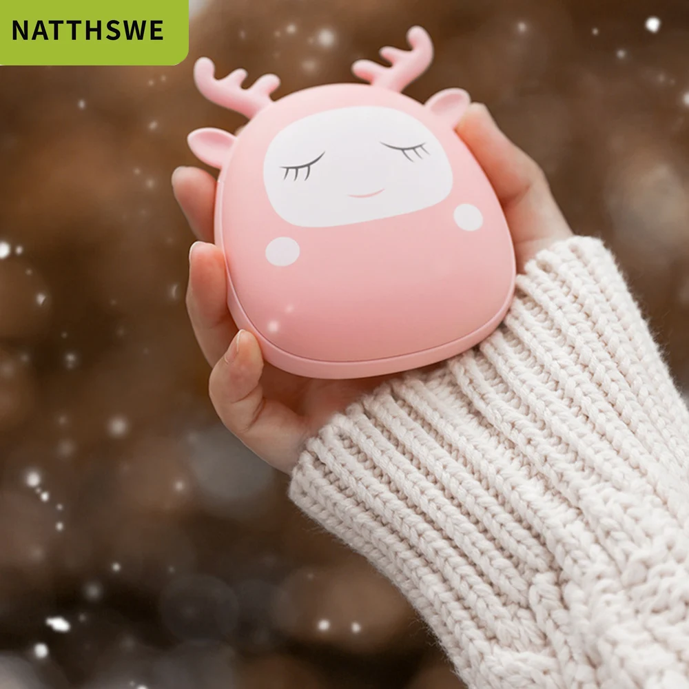 Портативный внешний аккумулятор NATTHSWE Elf Warmers Mini емкостью 20000 мАч|Внешние