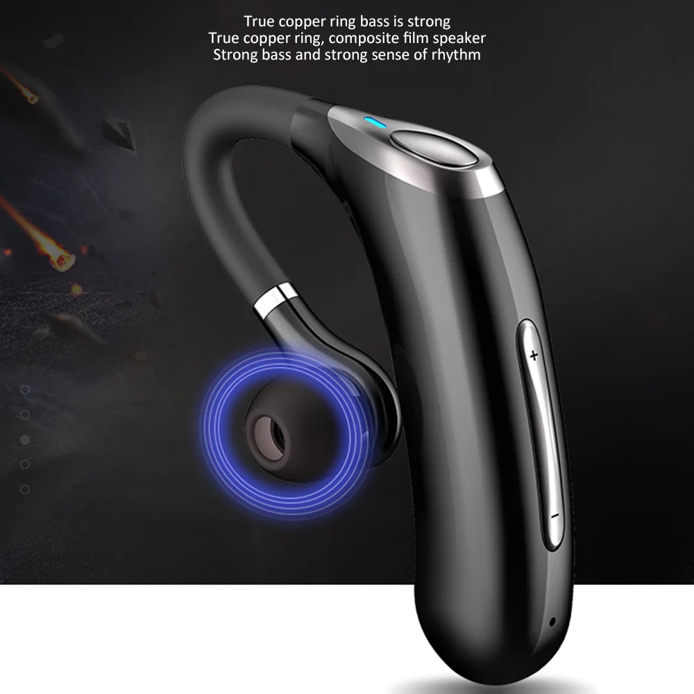 Беспроводные Bluetooth наушники M50 деловые с микрофоном для вождения спорта