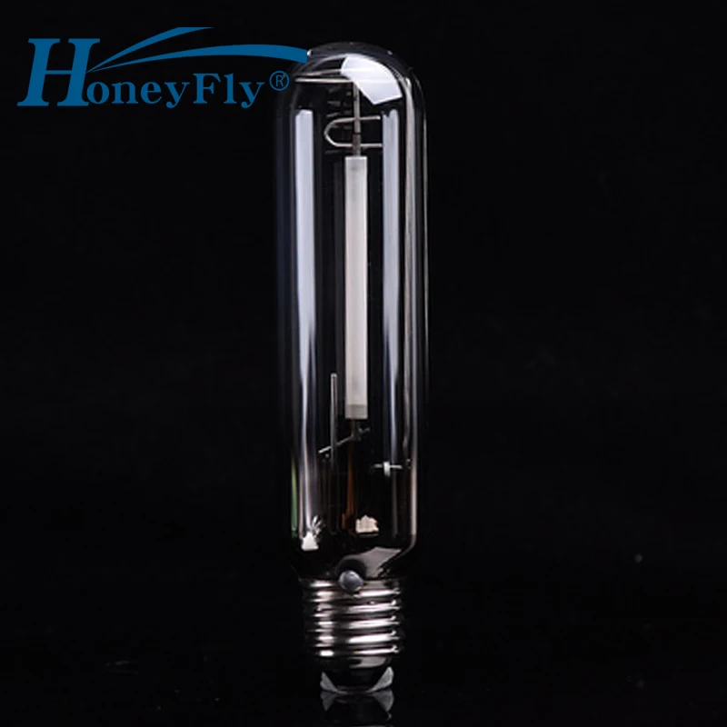 HoneyFly High Pressure Sodium Lamp E27 70W 100W 180mm 185mm Metal Halide Halogen Bulb Lighting Quartz Glass