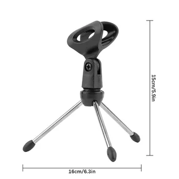 

Microphone Tripod Living Streaming Net Singing Microphone Stand Height Adjustable Zinc Alloy Mic Tripod