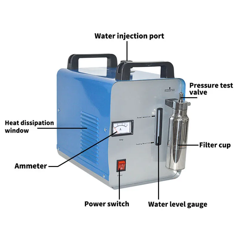 H160 High Power 110/220V Acrylic Flame Polish Machine Polishing Machine Word Crystal Polishing Acrylic Flame Polisher