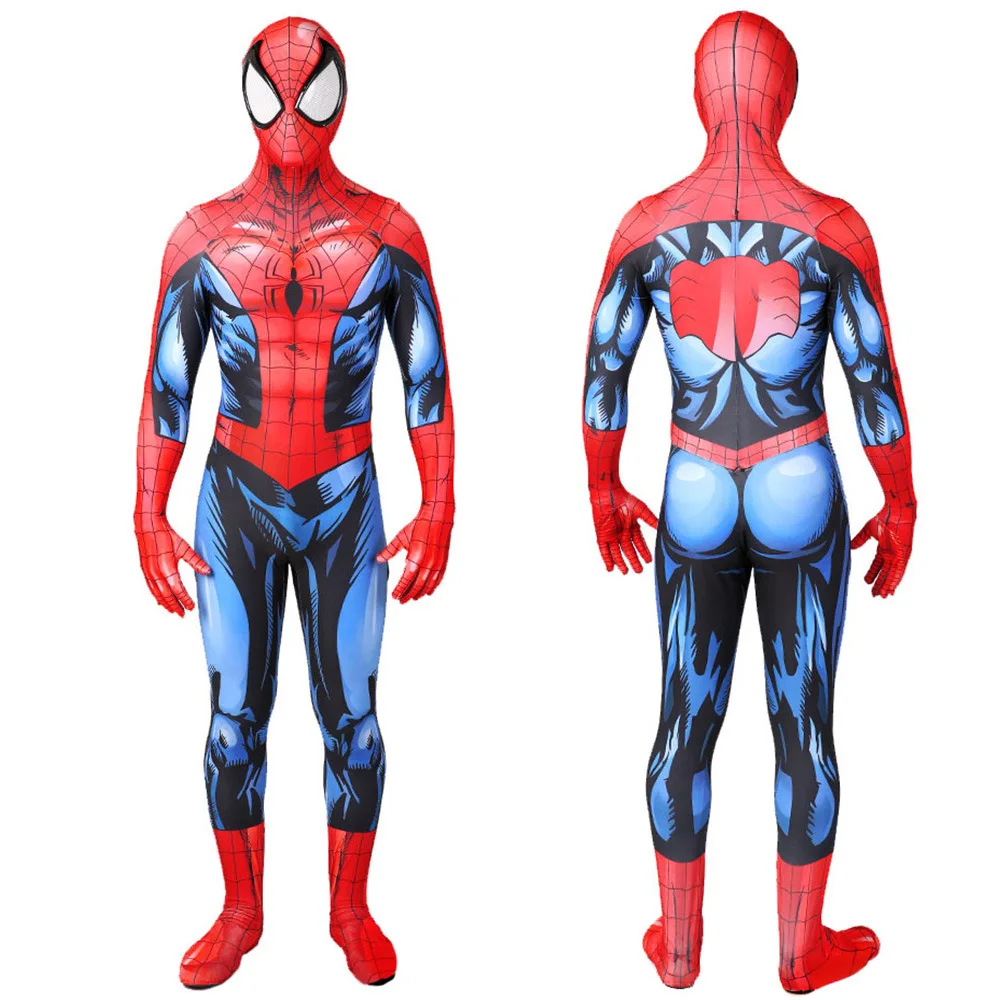 

Halloween Costumes for Man Kids Superhero Zentai Suit Fancy Anime Clothes Jumpsuits