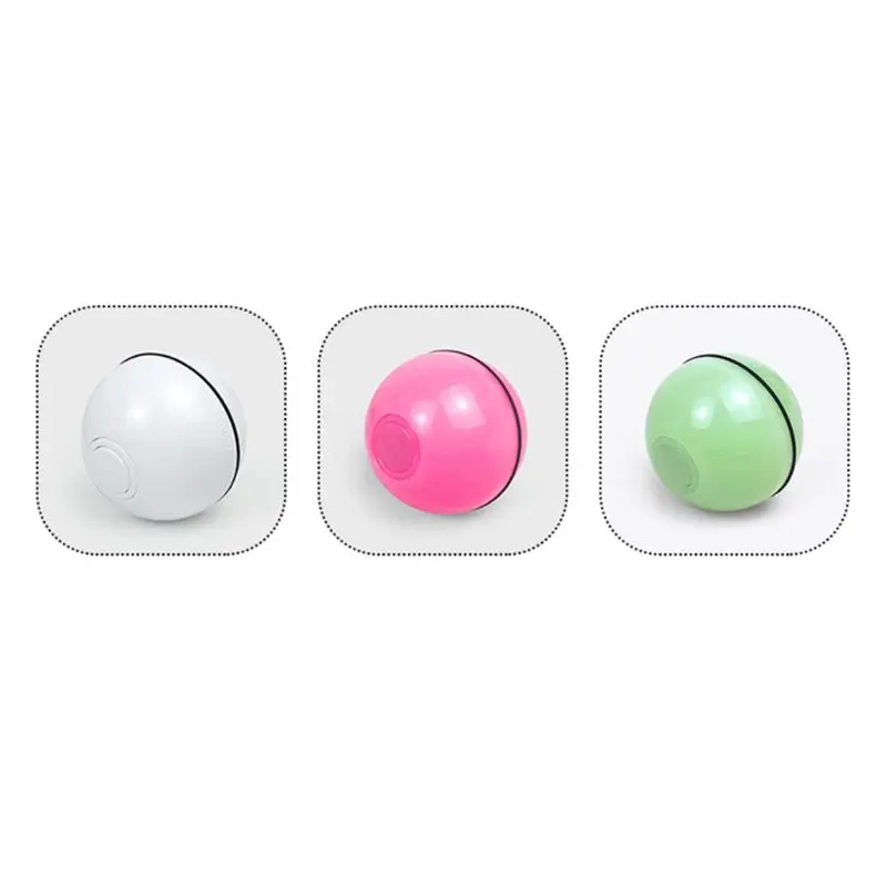 

USB LED Cat Toys Ball Interactive Automatic Self-Rotating Rolling Ball Pet Toys