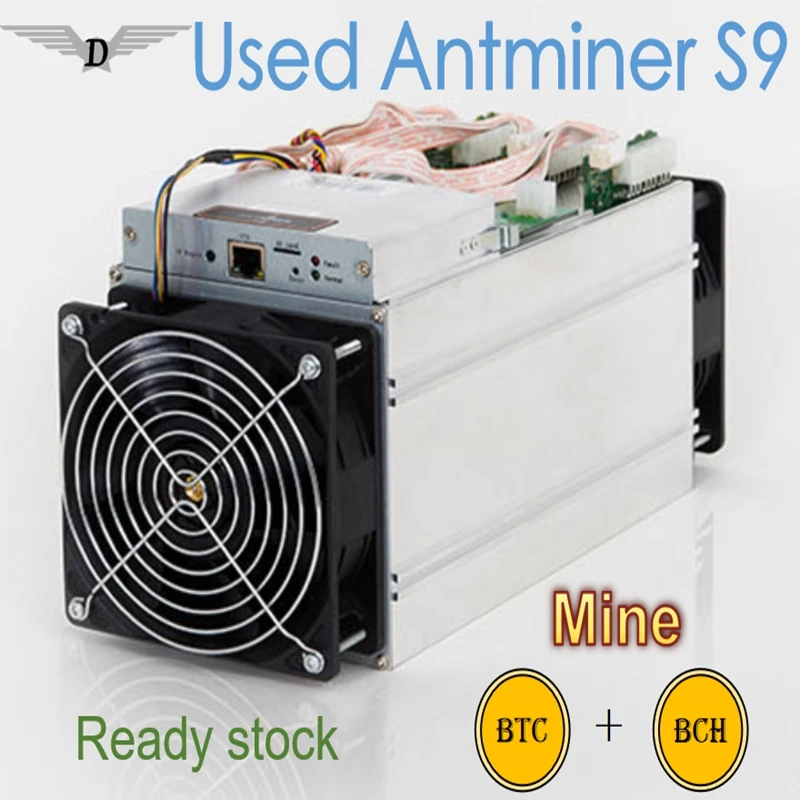 Поврежденные Antminer S9 16nm asic Майнер для биткойнов mining машина с Питание | Компьютеры и