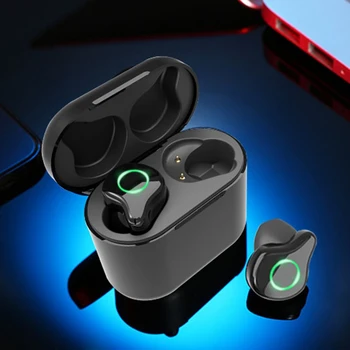 

R5 TWS Wireless Bluetooth 5.0 Noise Reduction Headset Stereo Comfort In-Ear Smart Press for iPhone Xiaomi