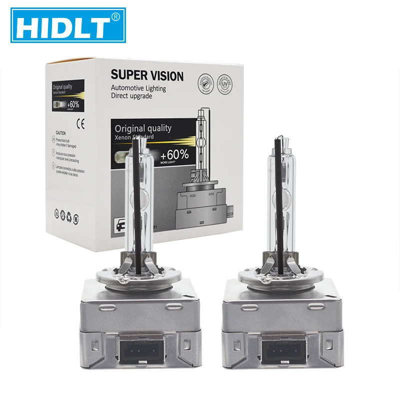 HIDLT 2PCS New Original 55W D1S D3S HID Xenon Bulb 12V 35W 4300K 5000K 6000K 8000K Metal Claw HID Bulb For Car Xenon Light Kit (6)
