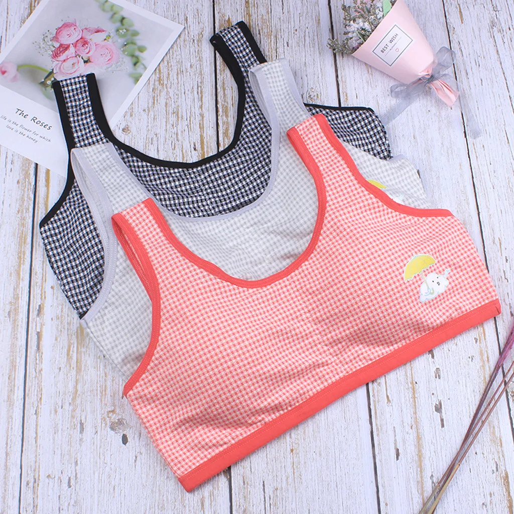 Kids Girls Underwear Foam Bra Vest Children Underclothes Sport Undies Clothes For Kid Produits pour enfants Детские товары#2 |