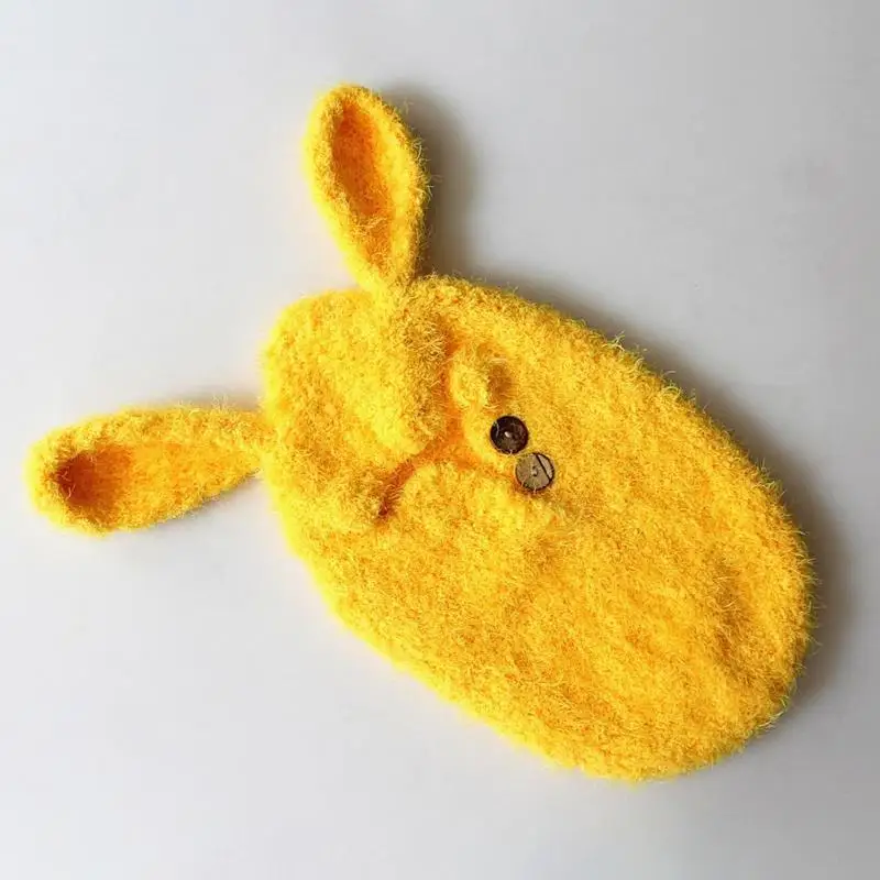 Newborn Baby Photography Props Kids Photography Clothing Potato Sleeping Bag Warm Soft With Ear One-piece Sleep Bag Outfits