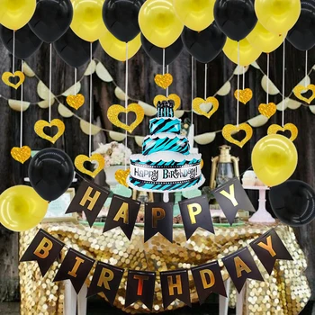 

20pcs 10inch Happy Birthday Balloons Wedding Baloons colored gender reveal princess birthday party decorations kid Party Supplie