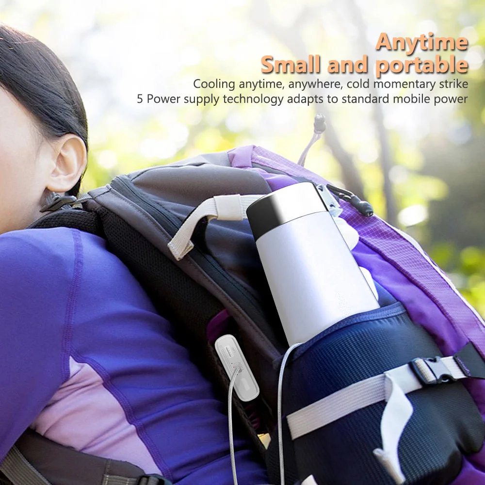 USB Hot & Cold Travel Mugs Thermos Smart Water Cup Vacuum Drink Flasks sports Bottle Leakproof Bumbler Coffee Mug Rechargeable