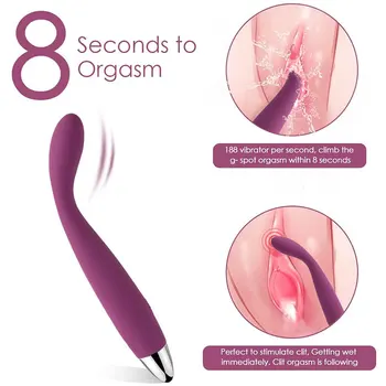 SVAKOM COCO G Spot Vibrator - 8 Seconds to Orgasm Finger Shaped Waterproof Vibes for Women - 25 Vibrations Clitoris Nipple Vagin 2