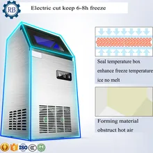 Due usi palla di ghiaccio creatore di ghiaccio commerciale che fa la macchina mini cubo di ghiaccio freddo palla che fa la macchina