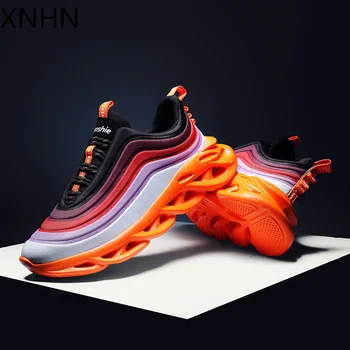 

Rainbow blade sole sports shoes men's new summer fashion trend men's shoes breathable and antiskid