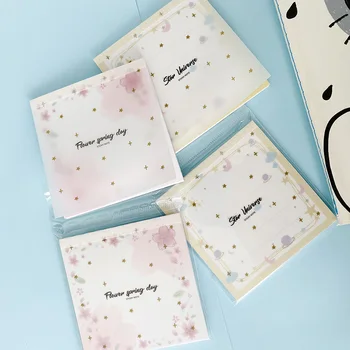 

30 Sheets Cute Star Universe Flower Spring Day Memo Pad Notepad School Office Supply Student Stationery Kid Gift