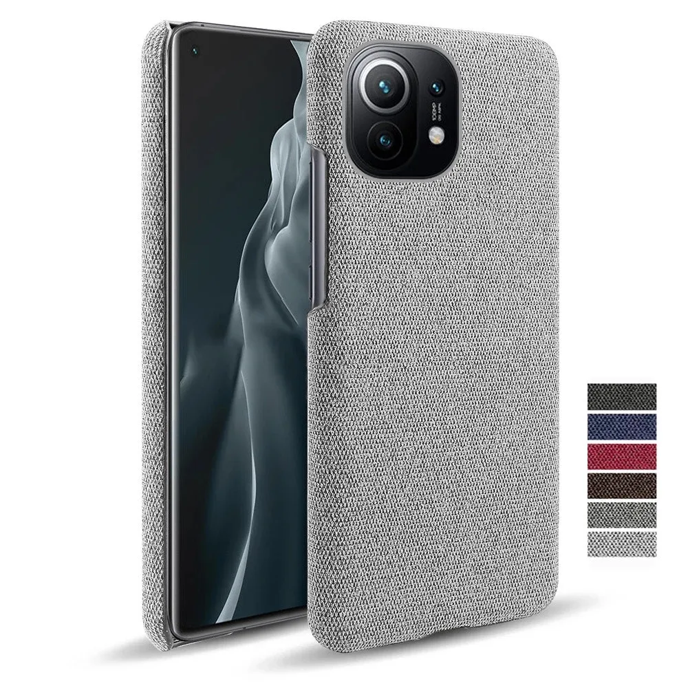Роскошный тканевый Противоскользящий чехол для Xiaomi Mi 11 10 9T Poco X3 NFC X2 F2 Pro F1 9 8 SE A1 5X 6X