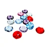 HL 50/100/Pcs 12mm Mixed Color Transparent Acrylic Buttons Apparel Sewing Accessories DIY Crafts 2
