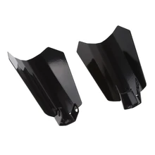 Пара ручных щитков из нержавеющей стали для Dyna's/FXR's Baggers lavr