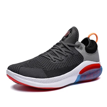 

Men Running Shoes Breathable Cushioning Athletic Sport Casual Shoes Fly Weave Comfortable Fitness Men Sneakers Zapatillas Hombre