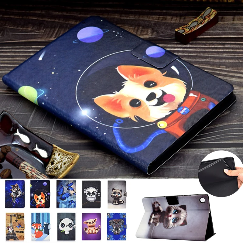 Per Lenovo Tab M10 Plus 10 3 X606F Custodia Tab M10 Hd 2Nd X306F Simpatico Animale Smart Capa Per Lenovo Tab M10 Hd X605 X505 Custodia Per Tablet