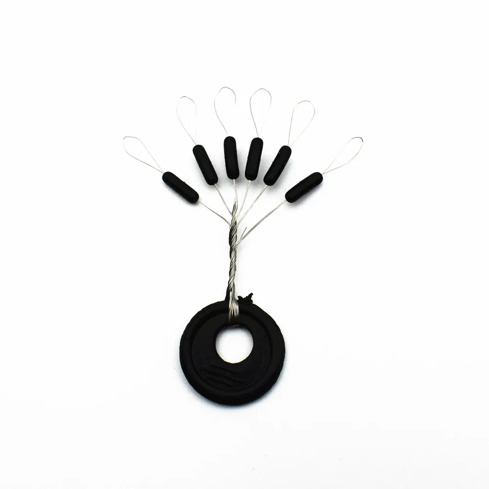 Fishing Line Stopper Bean Fishing Line connector 100set/600pcs fishing tools fishing accessories fishing tool fishing tackle fishing line connectors fishing beads
