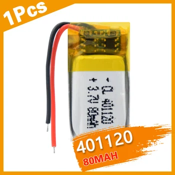 

3.7V 401120 Rechargeable lithium battery 70mah For MP3 Bluetooth Speaker Headset medical equipment Smart Home Products lipo Cel