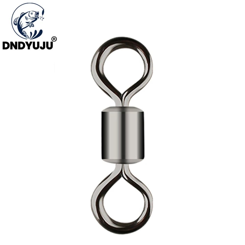 DNDYUJU 50 шт в наборе Size14 #1 # Рыбалка Разъем подшипник вращающиеся Твердые кольца