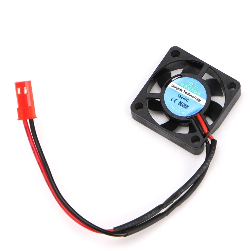 DC 5V/12V 30*30*7mm 2Pin Brushless 2-Wire 3007S Axial Cooler Cooling Fan